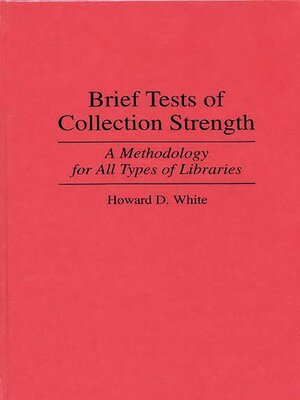cover image of Brief Tests of Collection Strength